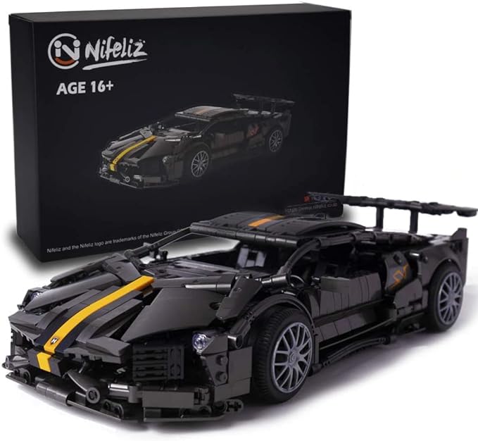 Nifeliz L670 schaalmodel Sportauto - Technic bouwset 1:14