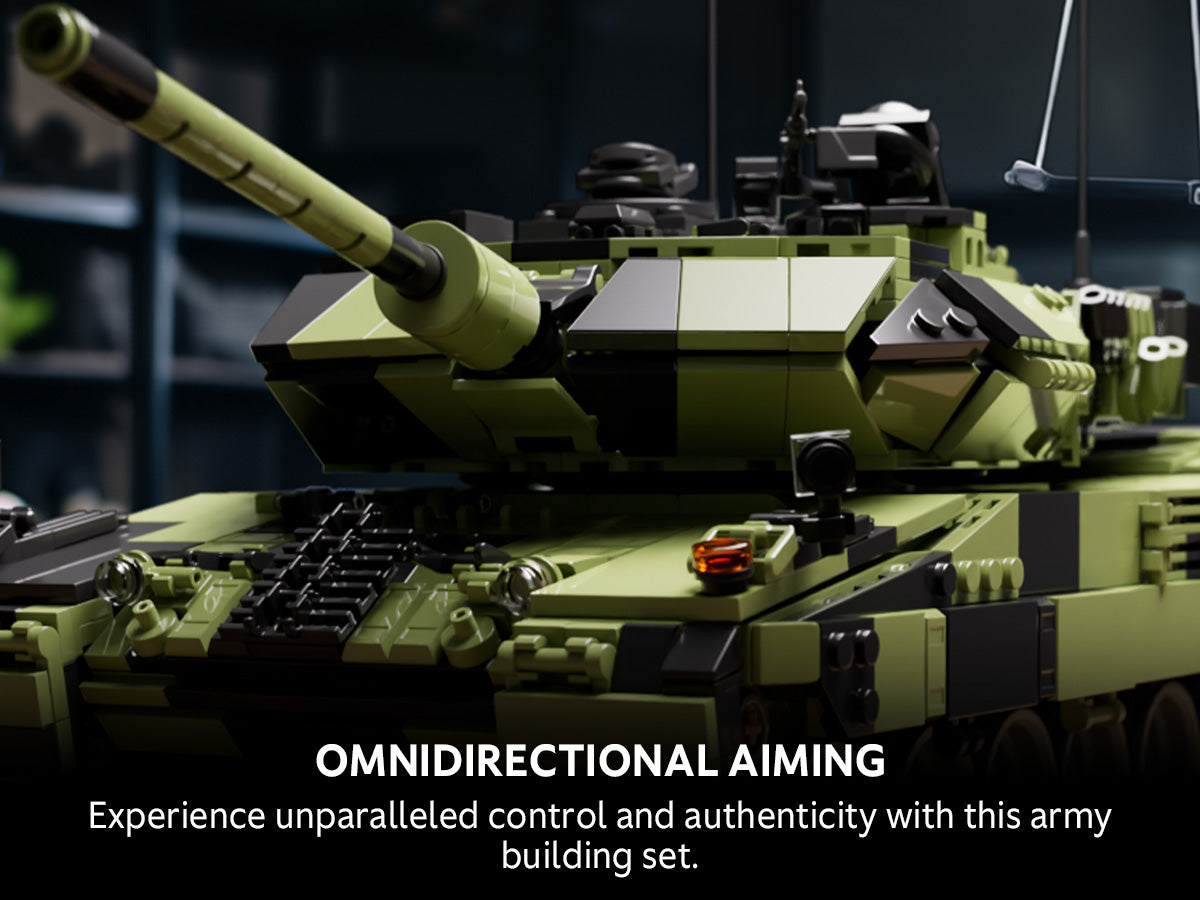 Nifeliz Leopard 2 A7 Tank bouwset - Militair schaalmodel