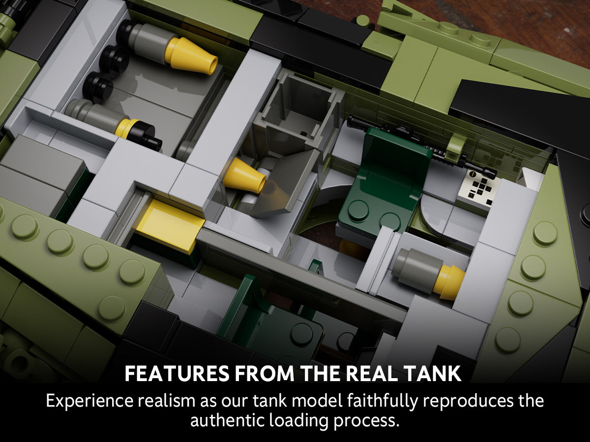 Nifeliz Leopard 2 A7 Tank bouwset - Militair schaalmodel