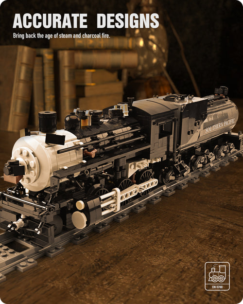 Nifeliz CN5700 Stoomtrein bouwset - 1:38 schaalmodel