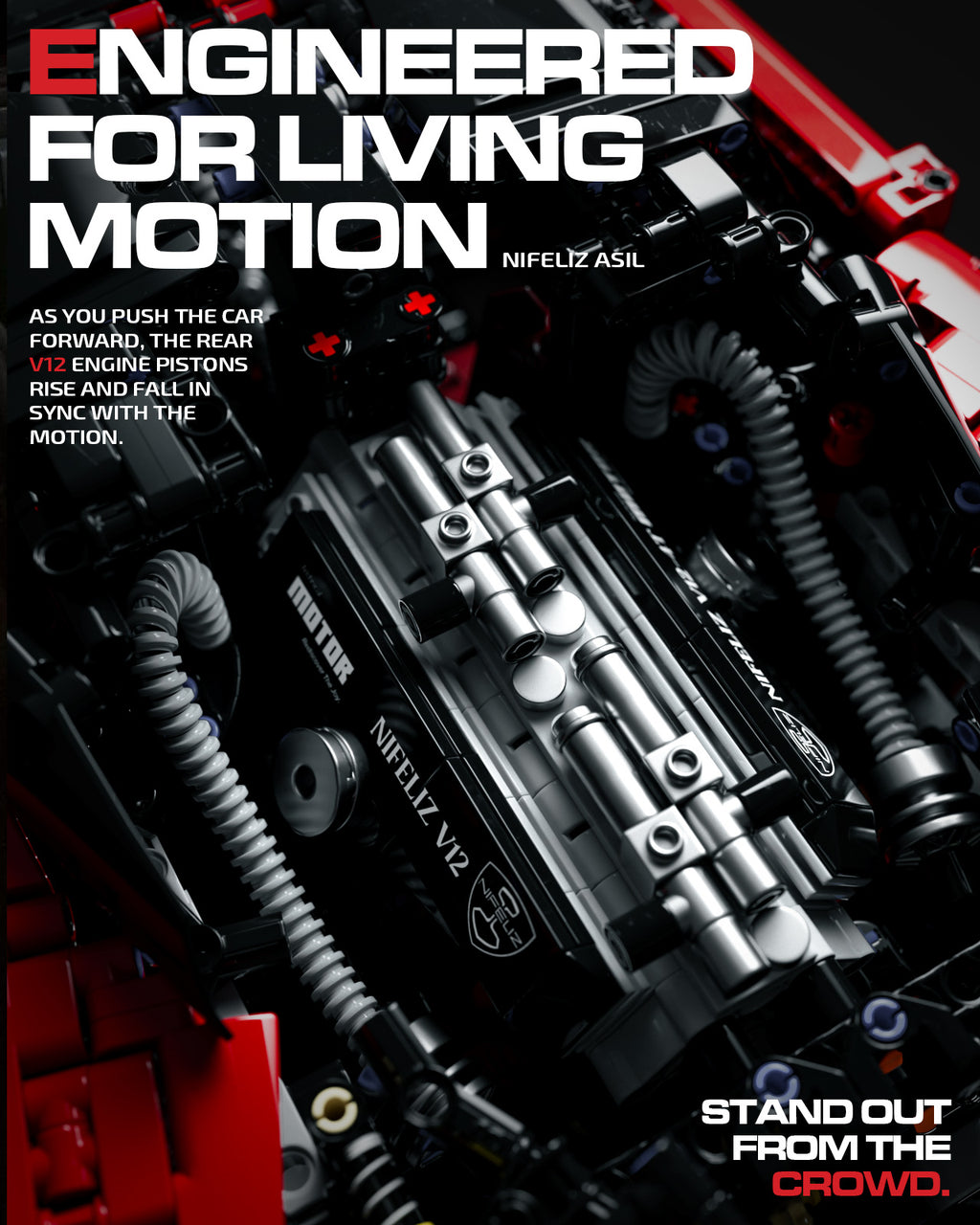 PRE-ORDER Nifeliz Asil Race auto bouwset