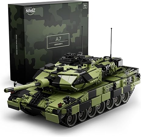 Nifeliz Leopard 2 A7 Tank bouwset - Militair schaalmodel