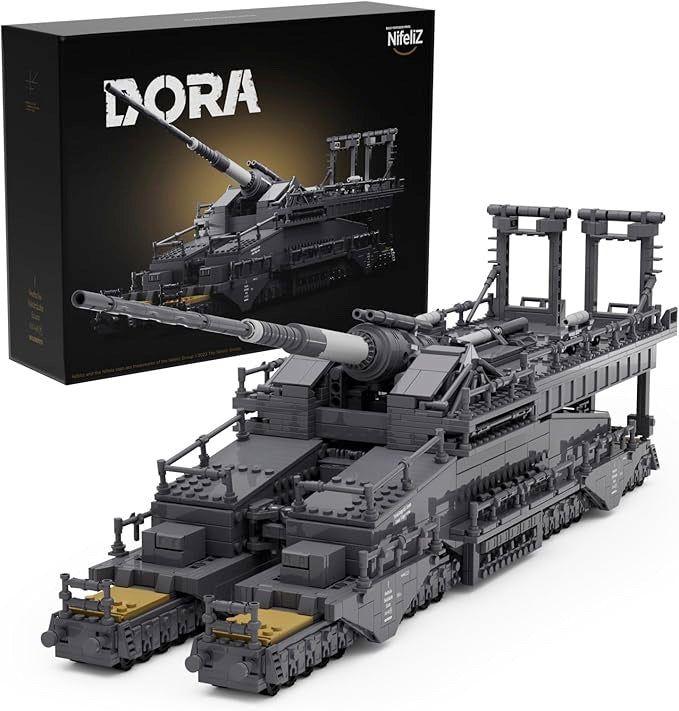PRE-ORDER Nifeliz Dora Railgun-Schwerer Gustav bouwset