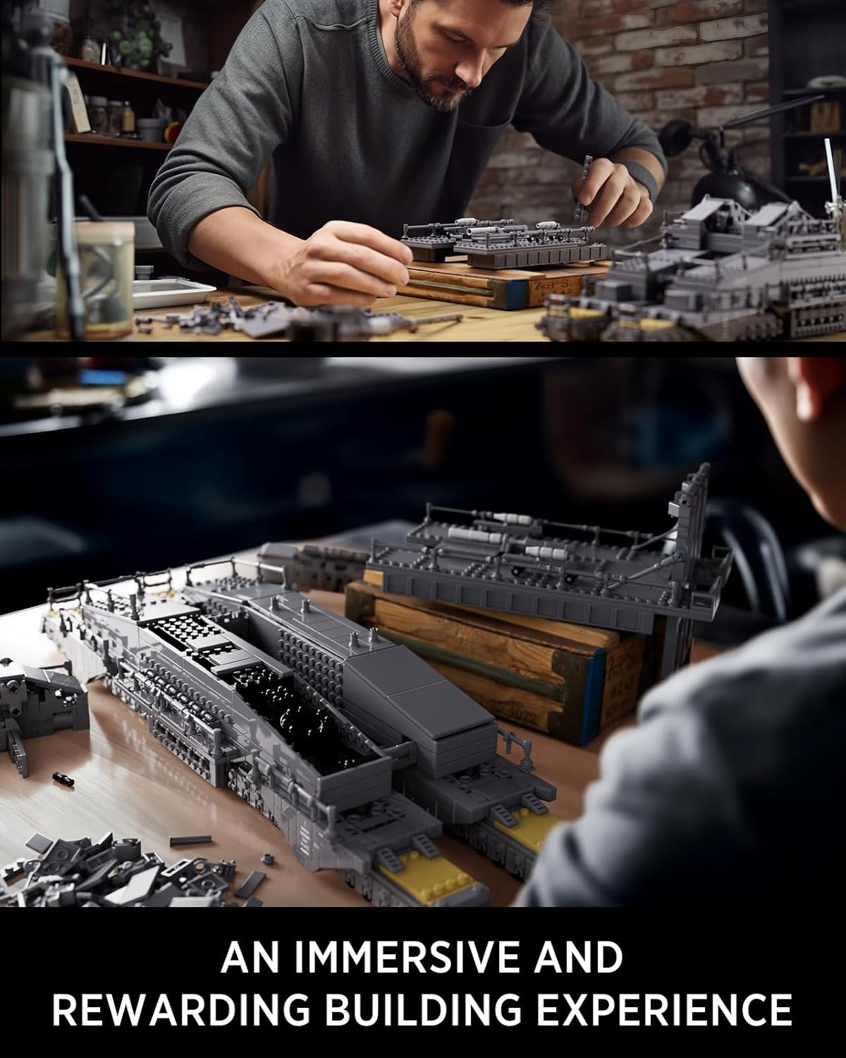 PRE-ORDER Nifeliz Dora Railgun-Schwerer Gustav bouwset