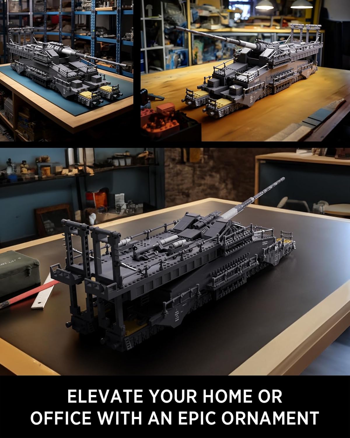 PRE-ORDER Nifeliz Dora Railgun-Schwerer Gustav bouwset