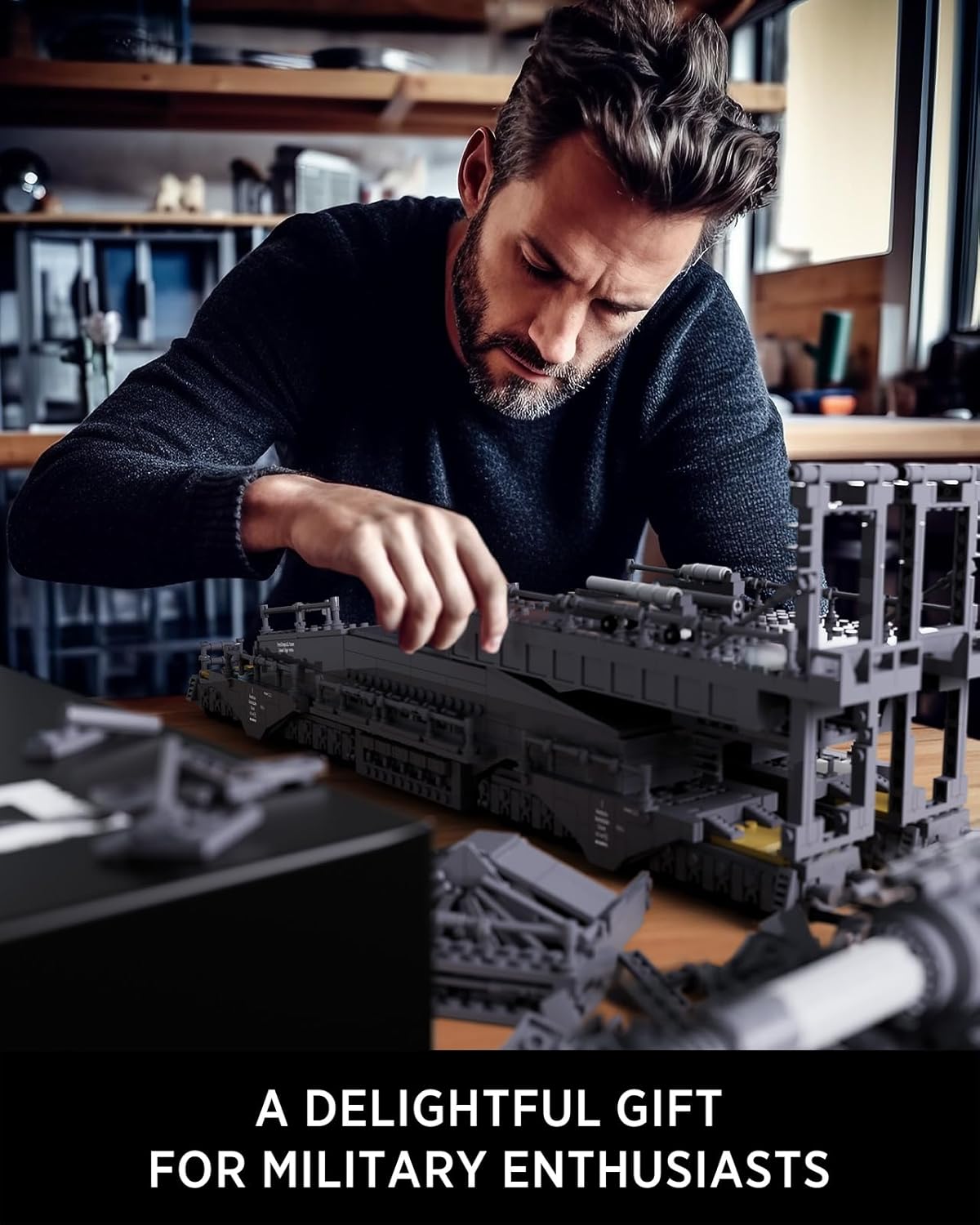 PRE-ORDER Nifeliz Dora Railgun-Schwerer Gustav bouwset