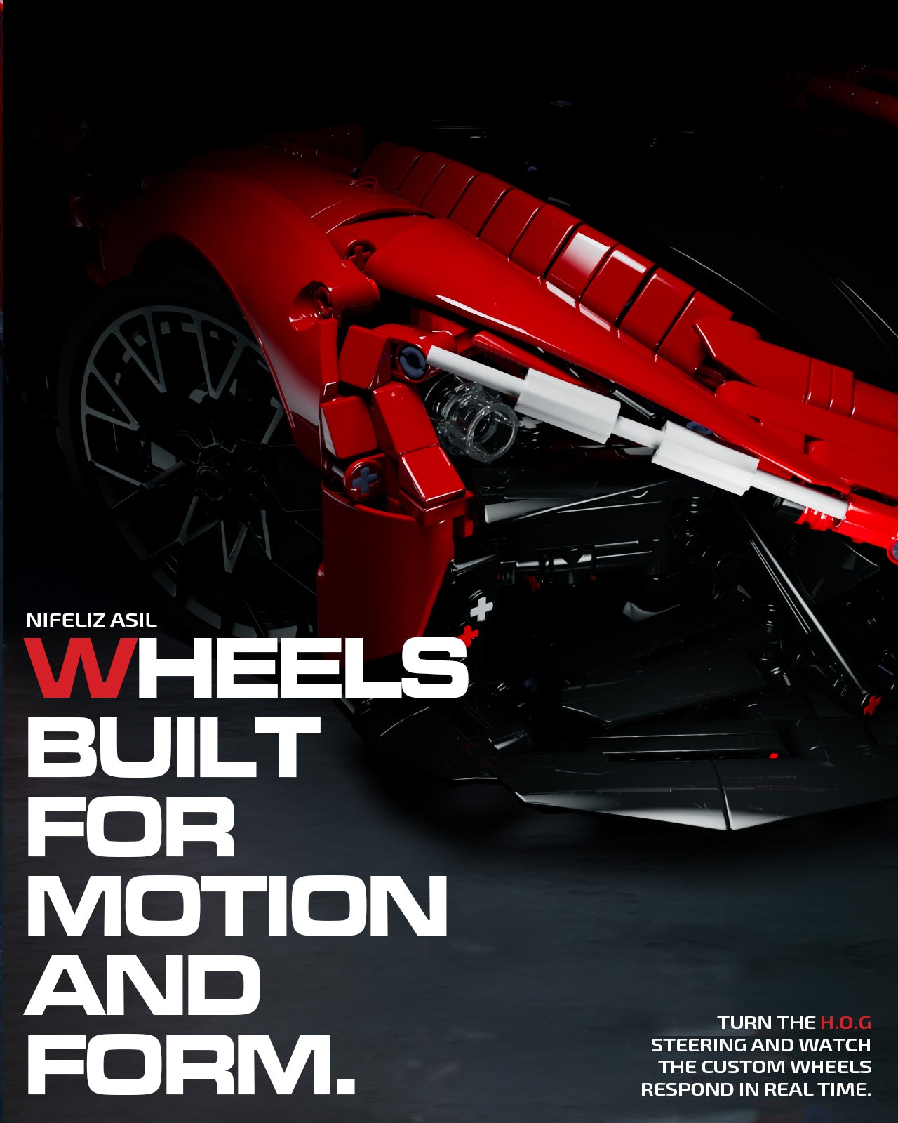 PRE-ORDER Nifeliz Asil Race auto bouwset