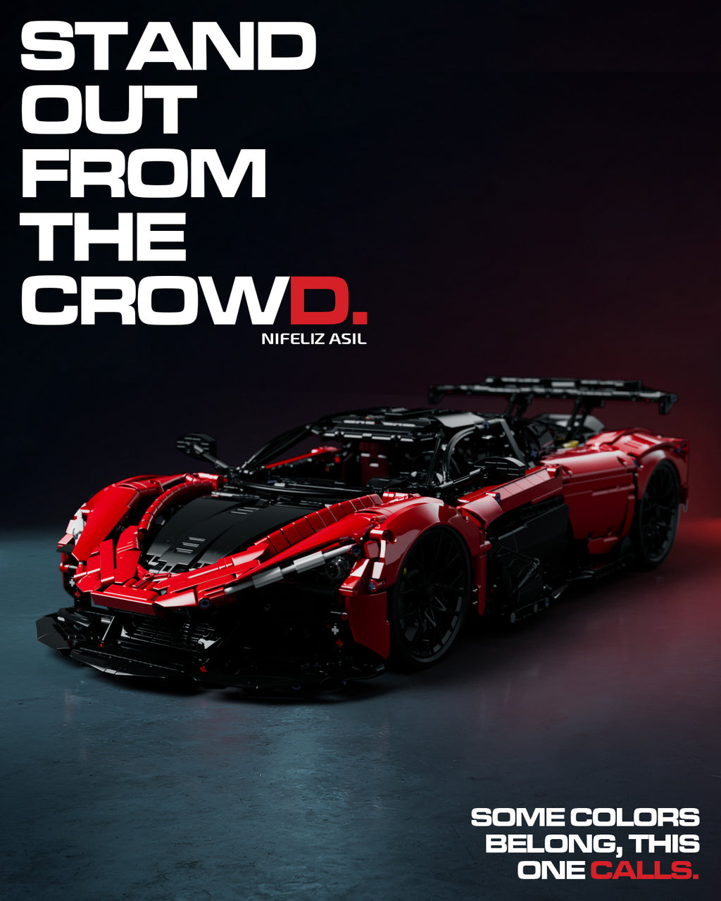 PRE-ORDER Nifeliz Asil Race auto bouwset